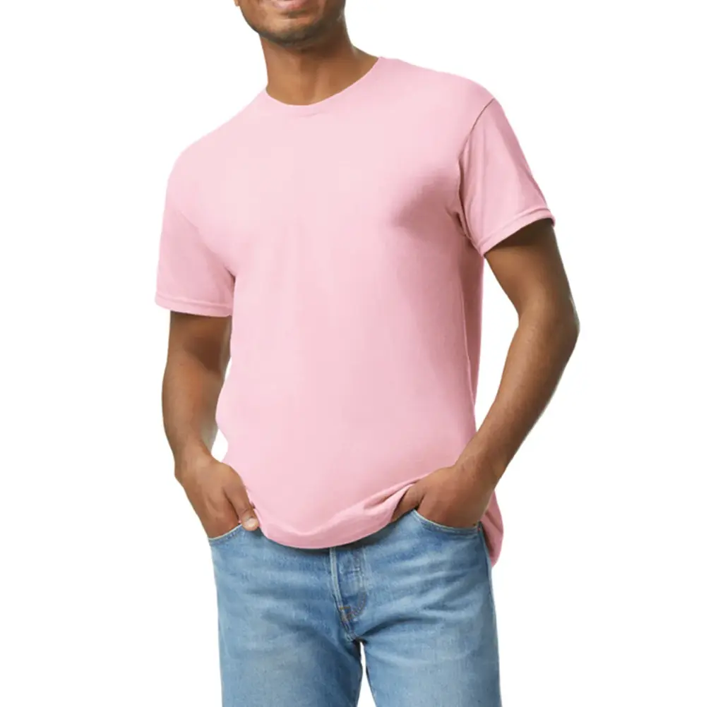 Heavy Cotton™Classic Fit Adult T-shirt, light pink — productfoto 43