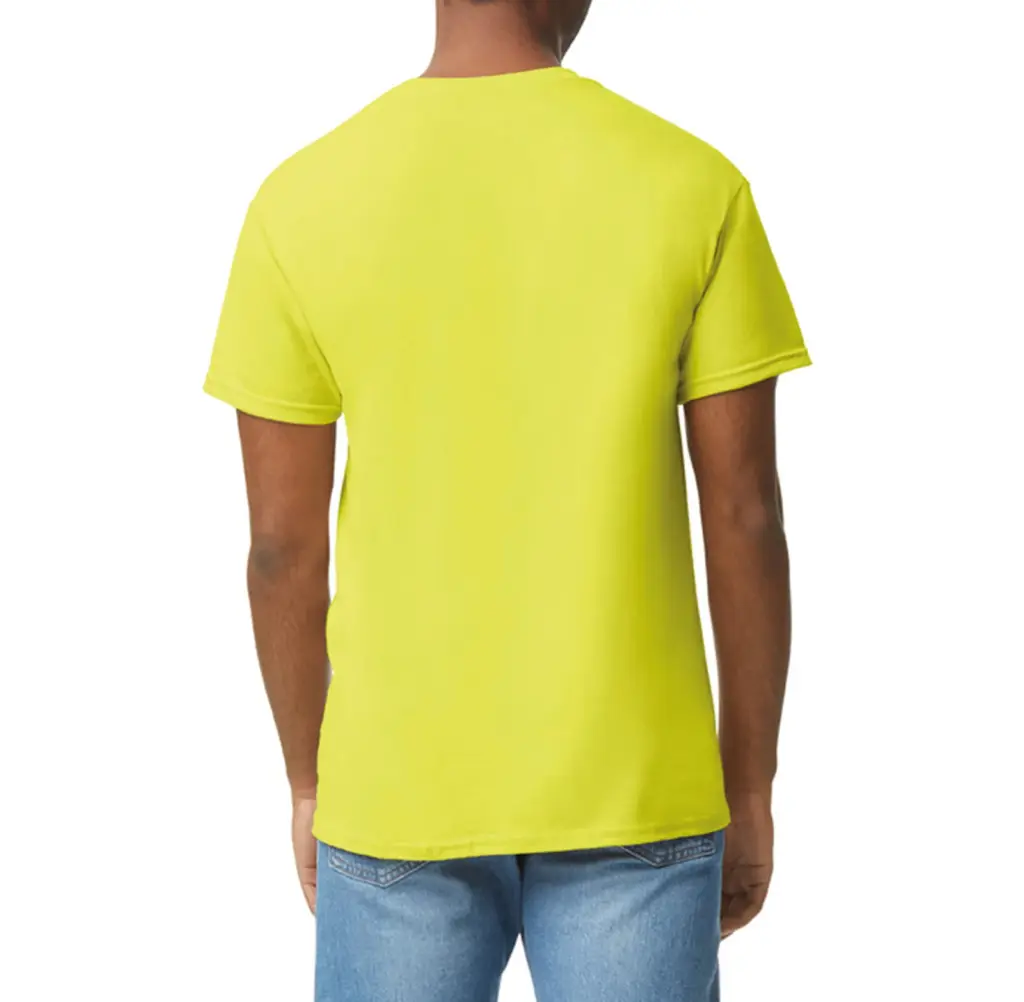 Heavy Cotton™Classic Fit Adult T-shirt, safety yellow — productfoto 66
