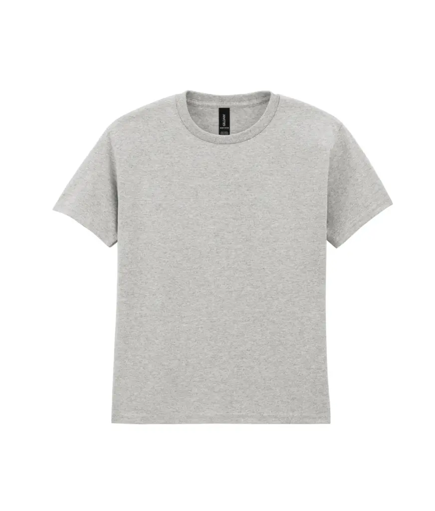 PS_GI5000B_ASH - Hidalgo-werbeartikel Heavy Cotton™Classic Fit Kinder T-shirt — productfoto 7