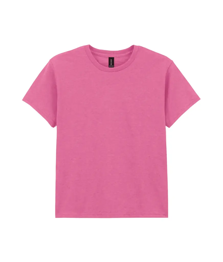 PS_GI5000B_AZALEA - Hidalgo-werbeartikel Heavy Cotton™Classic Fit Kinder T-shirt, azalea — productfoto 8