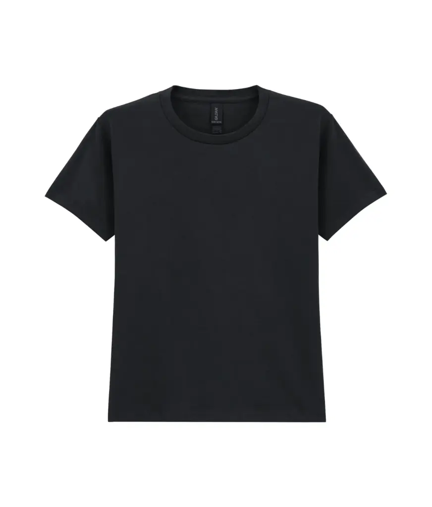 PS_GI5000B_BLACK - Hidalgo-werbeartikel Heavy Cotton™Classic Fit Kinder T-shirt, black — productfoto 9