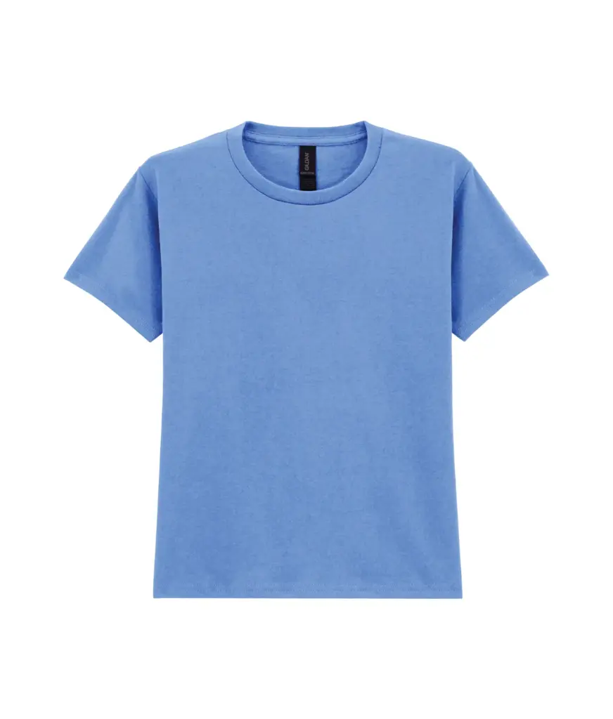 PS_GI5000B_CAROLINABLUEX72 - Hidalgo-werbeartikel Heavy Cotton™Classic Fit Kinder T-shirt, carolina blue (x72) — productfoto 11