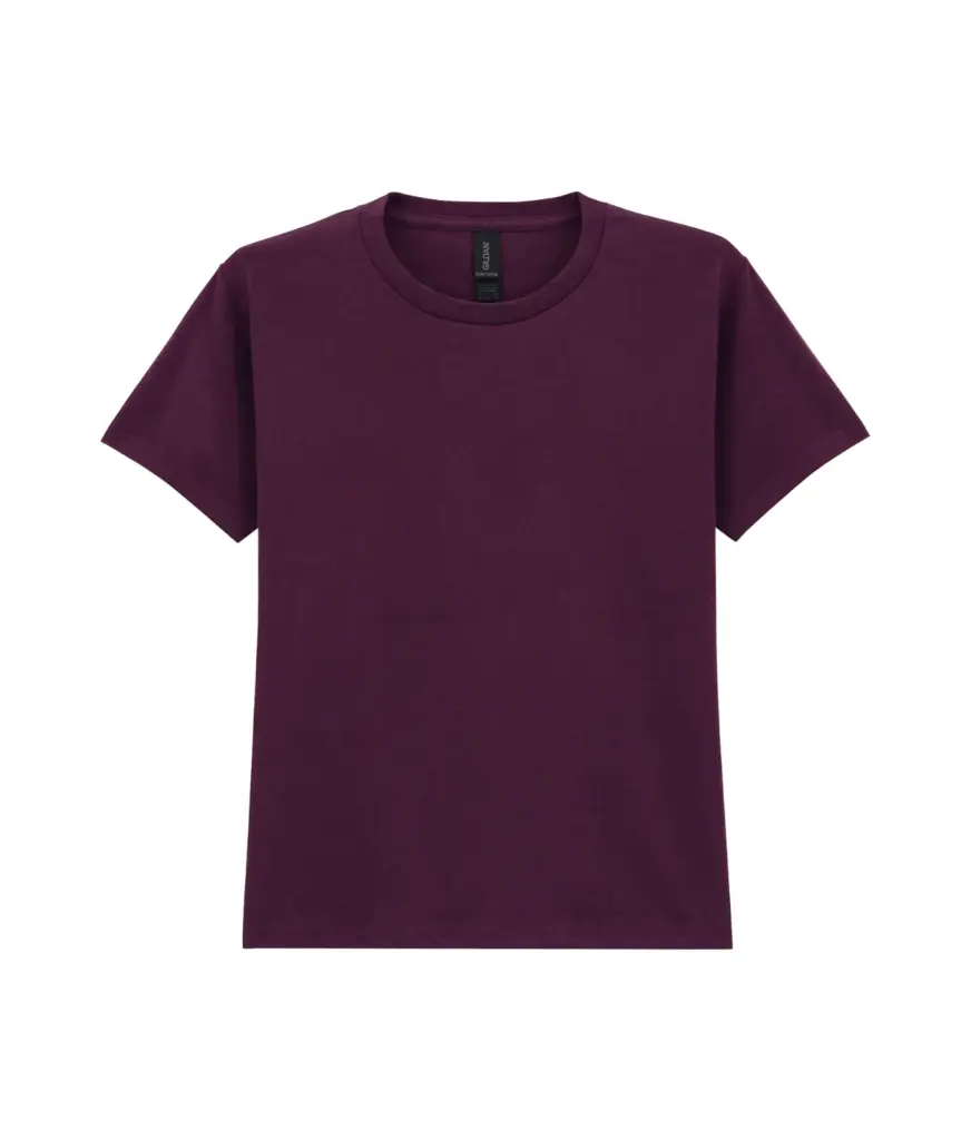 PS_GI5000B_MAROONX72 - Hidalgo-werbeartikel Heavy Cotton™Classic Fit Kinder T-shirt, maroon (x72) — productfoto 22