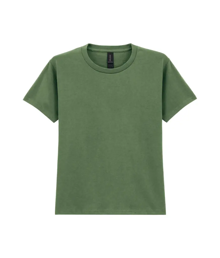 PS_GI5000B_MILITARYGREEN - Hidalgo-werbeartikel Heavy Cotton™Classic Fit Kinder T-shirt, military green — productfoto 23