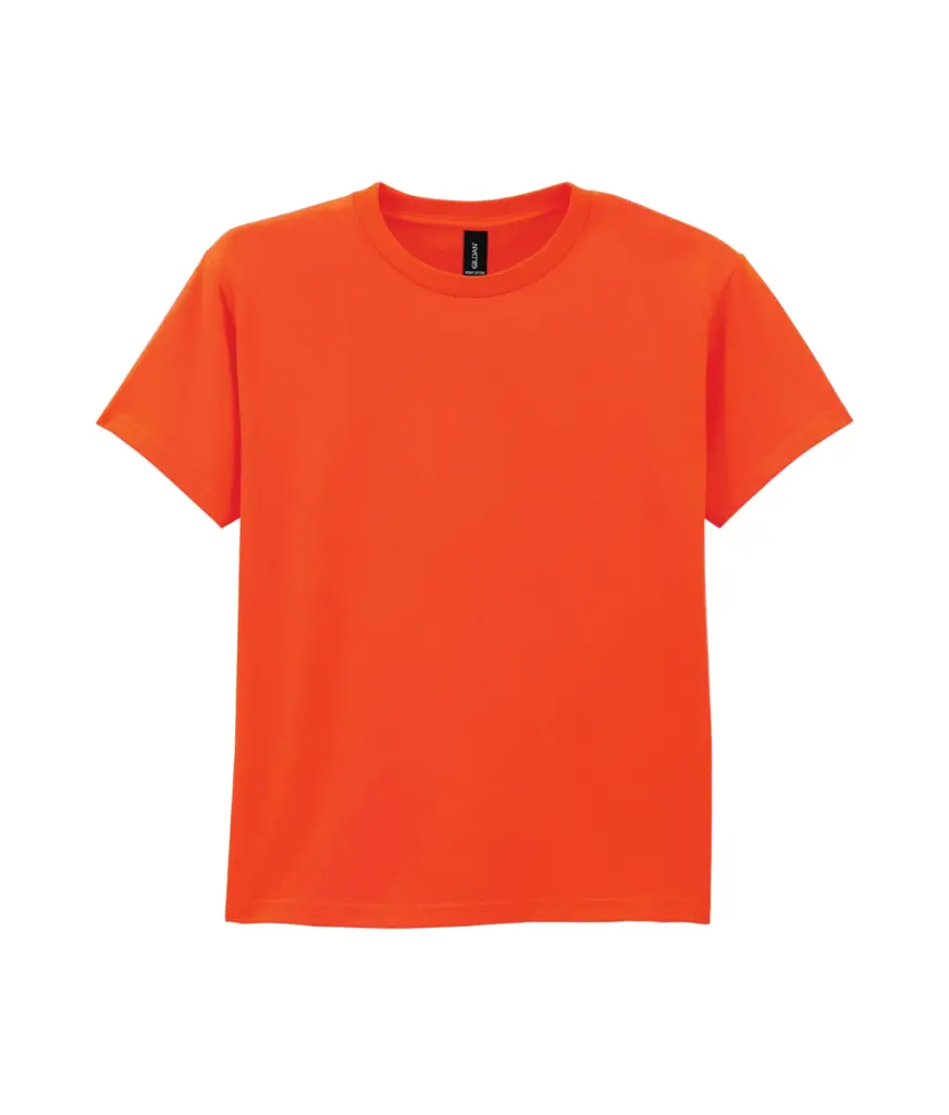 PS_GI5000B_ORANGE - Hidalgo-werbeartikel Heavy Cotton™Classic Fit Kinder T-shirt, orange — productfoto 26