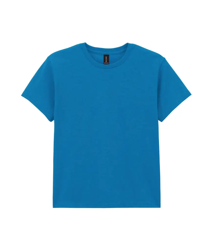 PS_GI5000B_SAPPHIREX72 - Hidalgo-werbeartikel Heavy Cotton™Classic Fit Kinder T-shirt, sapphire (x72) — productfoto 30
