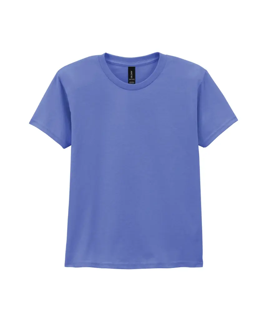 PS_GI5000B_VIOLETX72 - Hidalgo-werbeartikel Heavy Cotton™Classic Fit Kinder T-shirt, violet (x72) — productfoto 32
