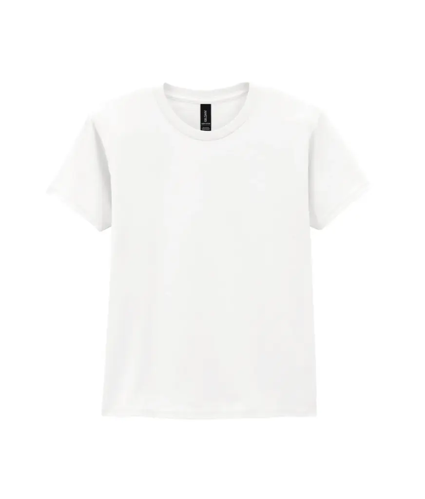 PS_GI5000B_WHITE - Hidalgo-werbeartikel Heavy Cotton™Classic Fit Kinder T-shirt, white — productfoto 33
