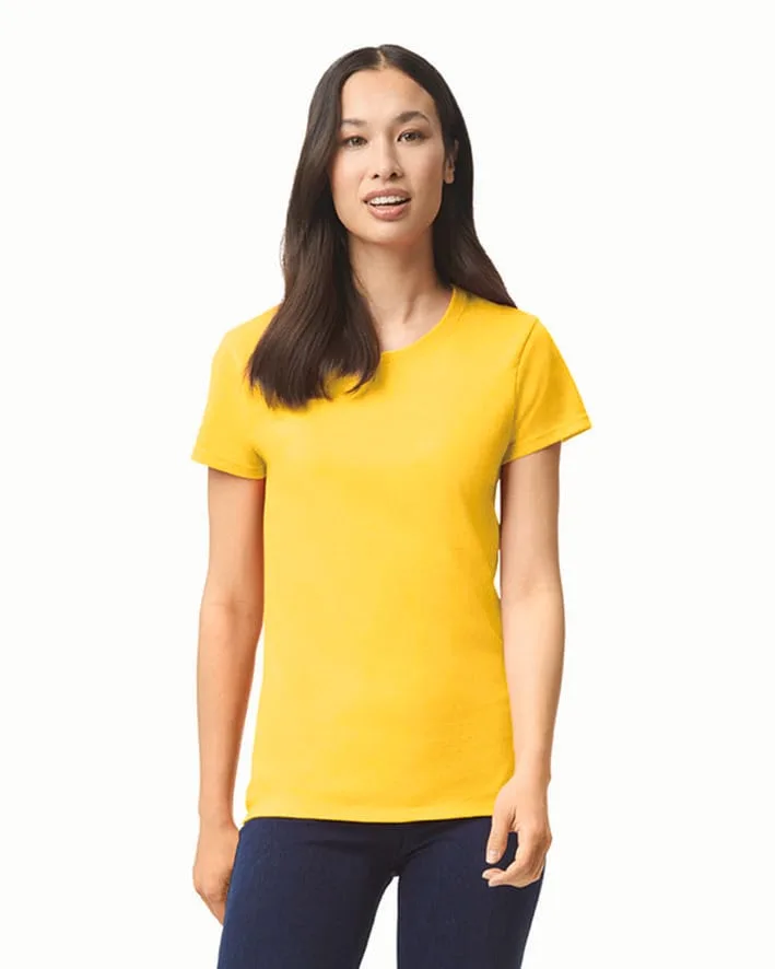 GI5000L-2_2025 - Hidalgo-werbeartikel Heavy Cotton™Semi-fitted Ladies' T-shirt — productfoto 6