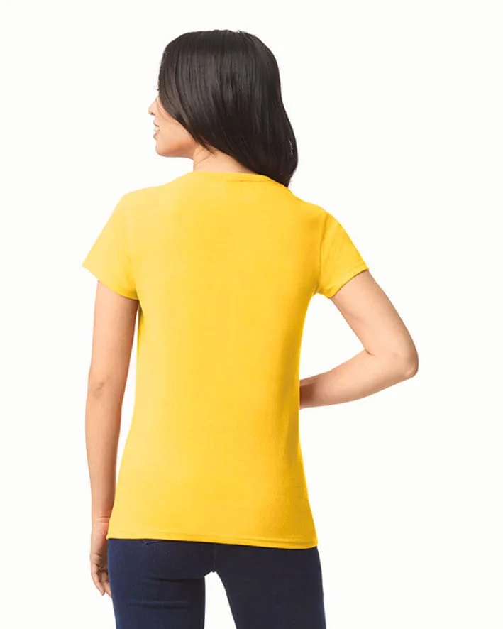 GI5000L_2025 - Hidalgo-werbeartikel Heavy Cotton™Semi-fitted Ladies' T-shirt — productfoto 7