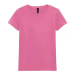 PS_GI5000L-2_AZALEA - Hidalgo-werbeartikel Heavy Cotton™Semi-fitted Ladies' T-shirt, azalea — productfoto 8