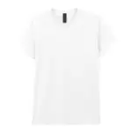 PS_GI5000L-2_WHITE - Hidalgo-werbeartikel Heavy Cotton™Semi-fitted Ladies' T-shirt, white — productfoto 16