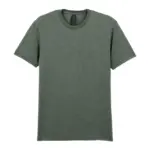 Softstyle® Euro Fit Adult T-shirt, heather military green — productfoto 21