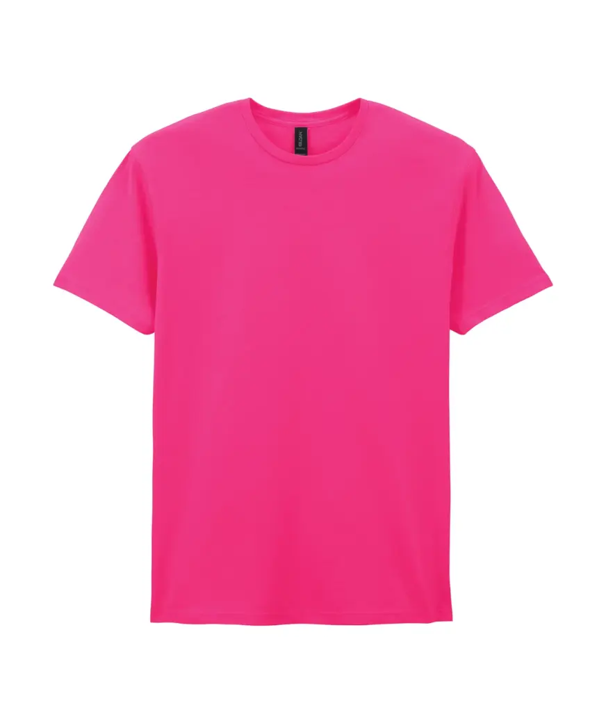 Softstyle® Euro Fit Adult T-shirt, heliconia — productfoto 24