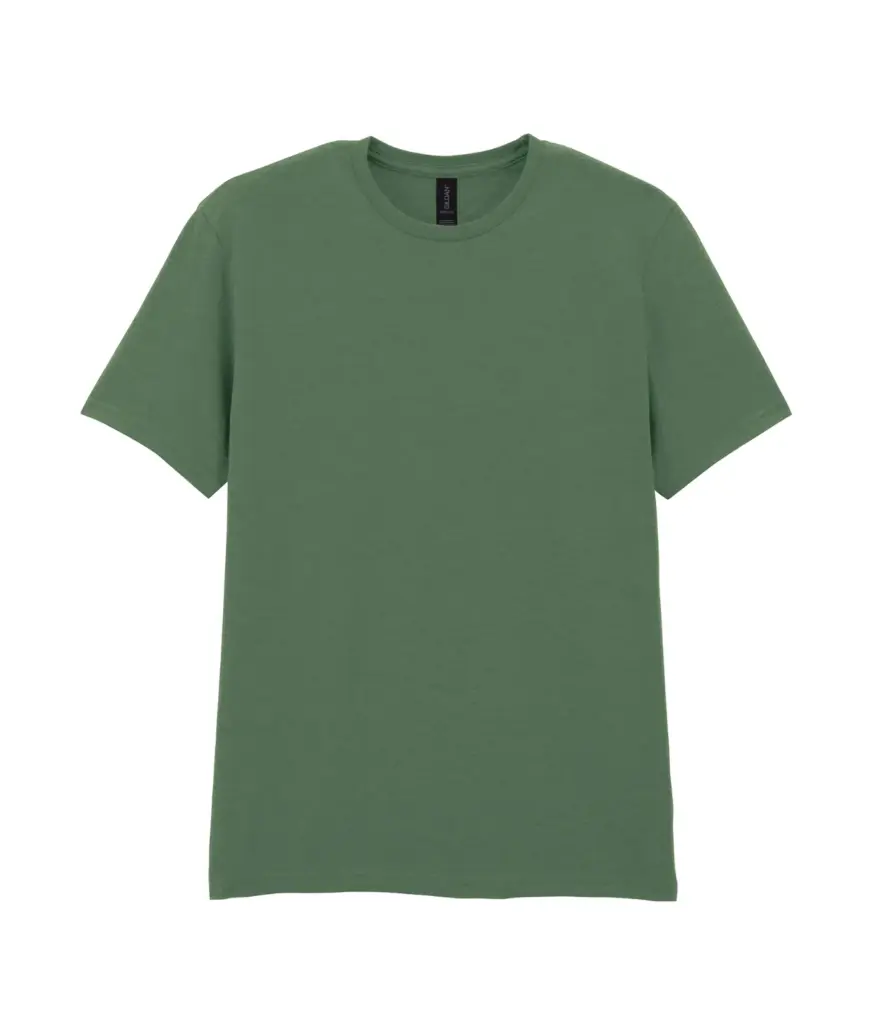 Softstyle® Euro Fit Adult T-shirt, military green — productfoto 32