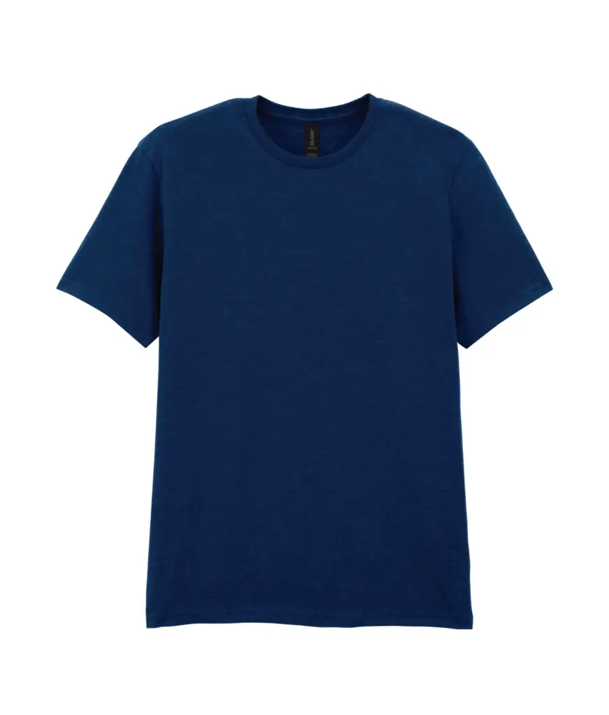 Softstyle® Euro Fit Adult T-shirt, navy — productfoto 35