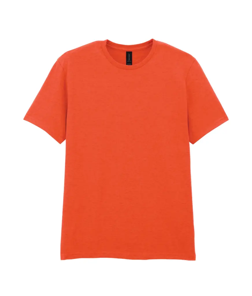 Softstyle® Euro Fit Adult T-shirt, orange — productfoto 36