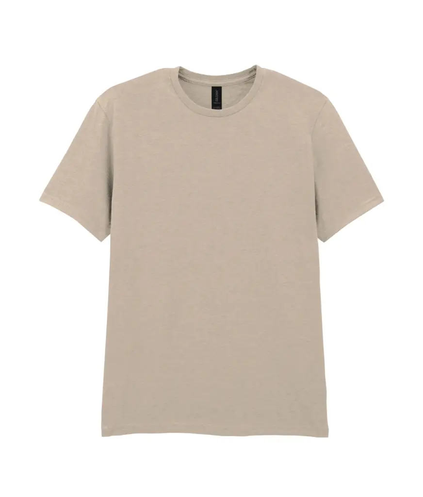 Softstyle® Euro Fit Adult T-shirt, sand — productfoto 42