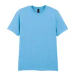 Softstyle® Euro Fit Adult T-shirt, sky — productfoto 44