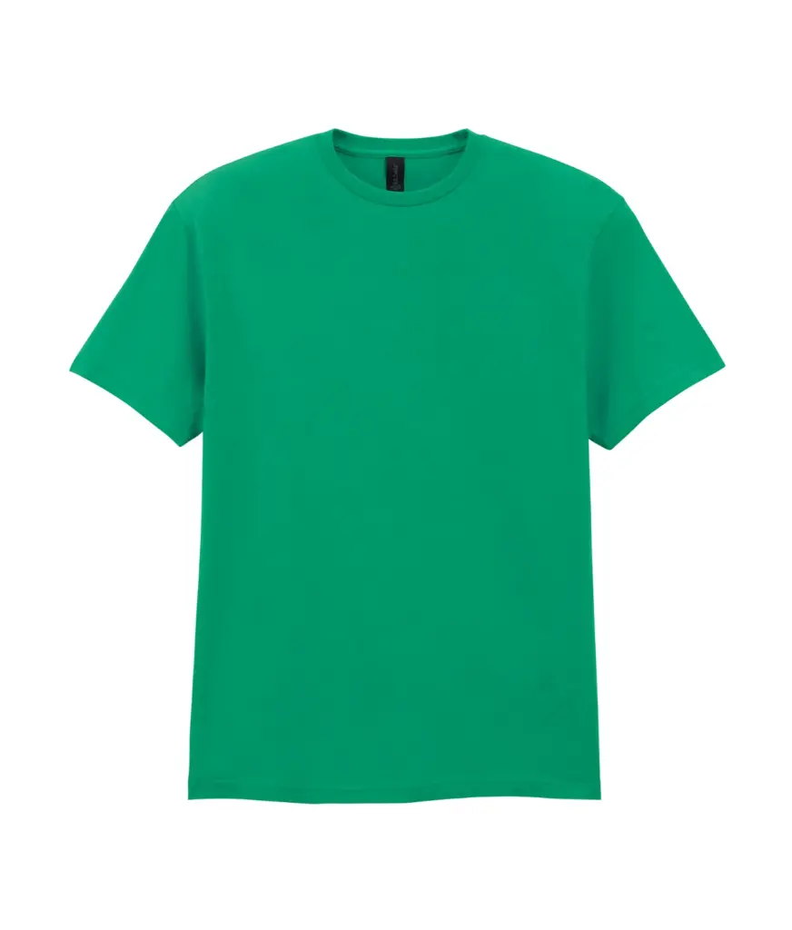 Heren-T-shirt softstyle CVC, kelly mist — productfoto 5