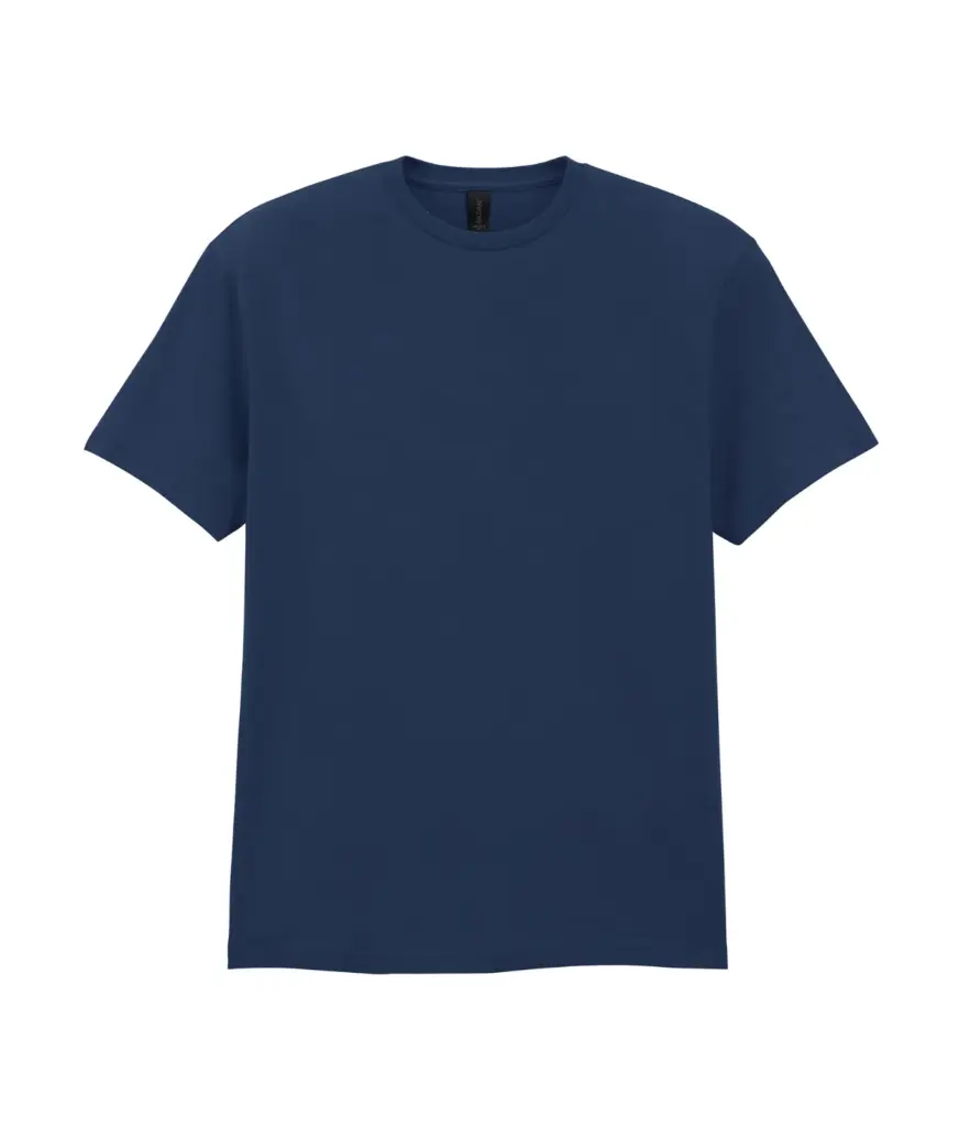 Heren-T-shirt softstyle CVC, navy mist — productfoto 6