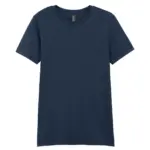 Dames-T-shirt softstyle CVC, navy mist — productfoto 2