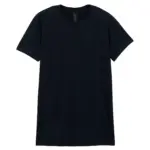 Dames-T-shirt softstyle CVC, pitch black — productfoto 3