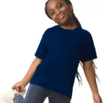 Softstyle Euro Fit Kinder T-shirt — productfoto 2