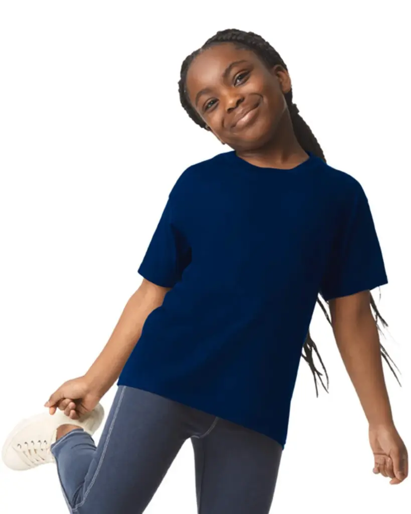 Softstyle Euro Fit Kinder T-shirt — productfoto 2