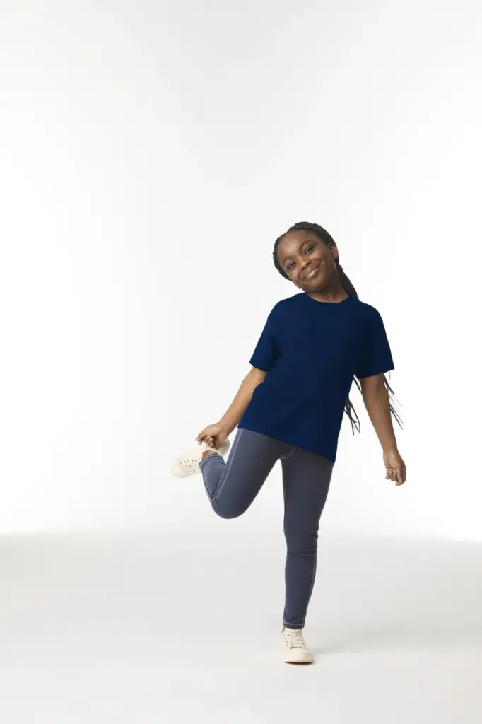 Softstyle Euro Fit Kinder T-shirt — productfoto 7