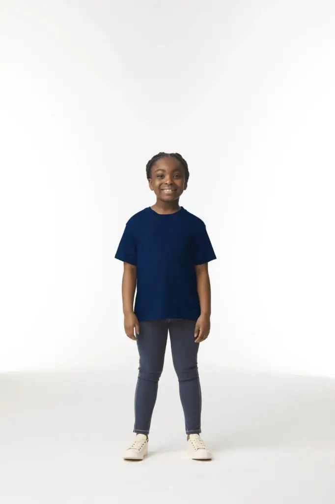 Softstyle Euro Fit Kinder T-shirt — productfoto 8