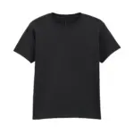 Softstyle Euro Fit Kinder T-shirt, black — productfoto 10