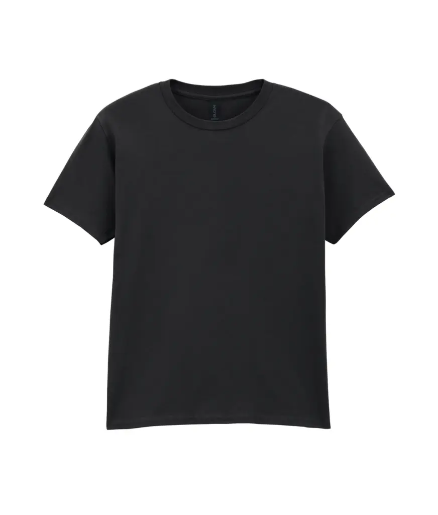 Softstyle Euro Fit Kinder T-shirt, black — productfoto 10