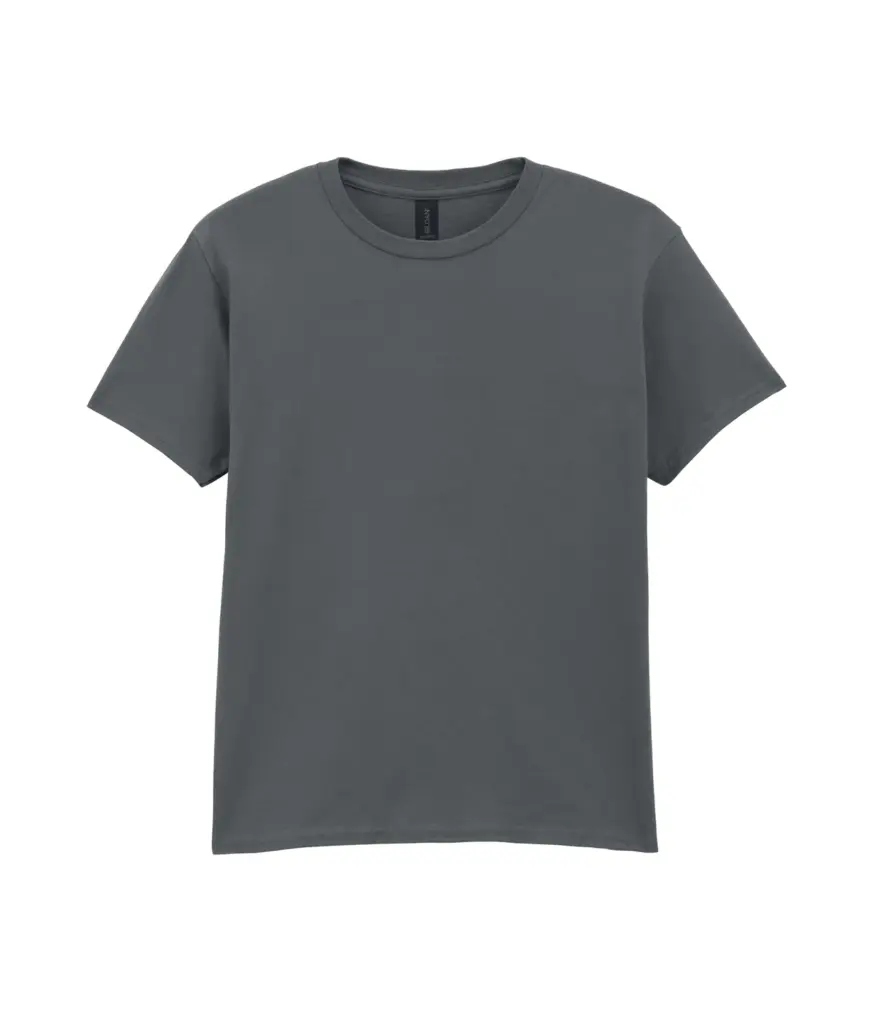 Softstyle Euro Fit Kinder T-shirt, charcoal — productfoto 11