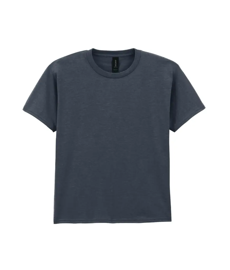 Softstyle Euro Fit Kinder T-shirt, dark heather — productfoto 13