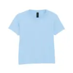 Softstyle Euro Fit Kinder T-shirt, light blue — productfoto 15