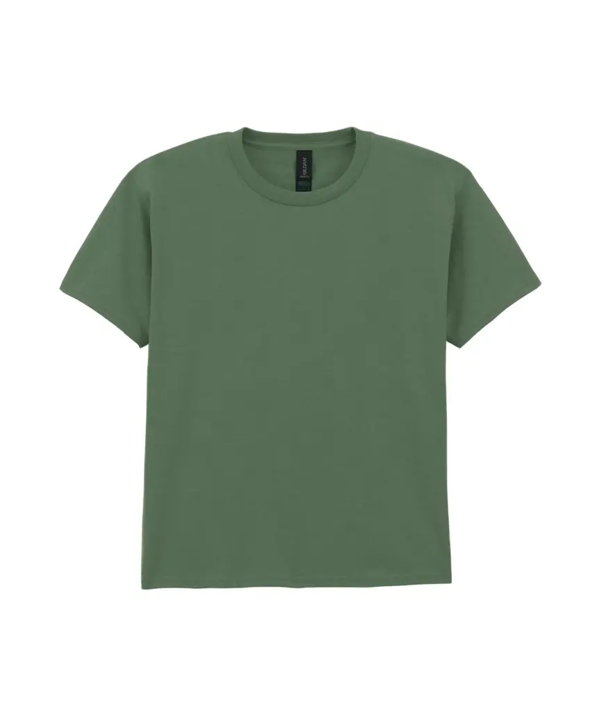 Softstyle Euro Fit Kinder T-shirt, military green — productfoto 18