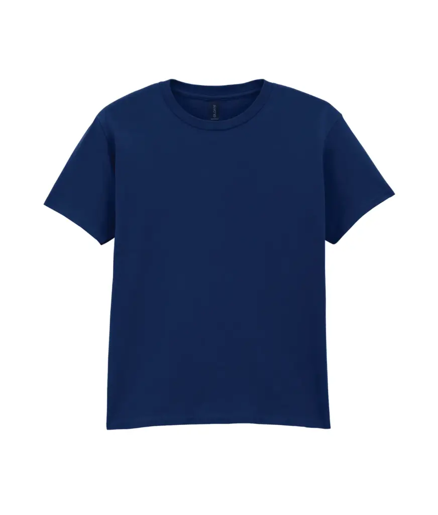 Softstyle Euro Fit Kinder T-shirt, navy — productfoto 19