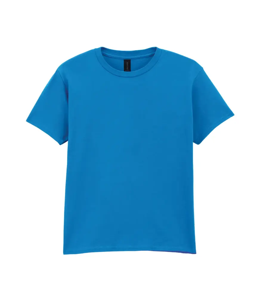 Softstyle Euro Fit Kinder T-shirt, sapphire — productfoto 25