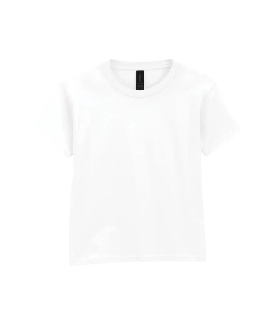 Softstyle Euro Fit Kinder T-shirt, white — productfoto 26