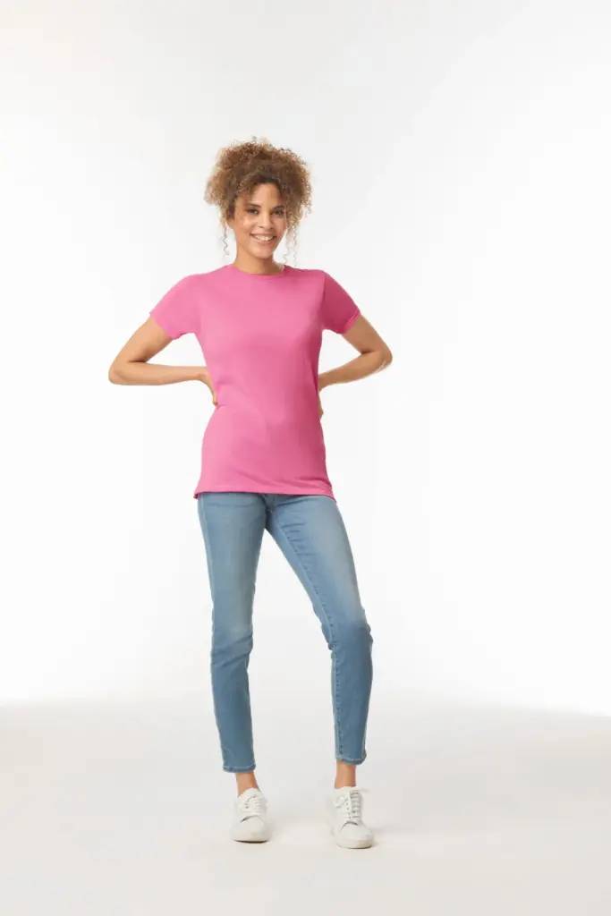 Softstyle® Fitted Ladies' T-shirt — productfoto 7
