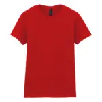 Softstyle® Fitted Ladies' T-shirt, antique cherry red — productfoto 9