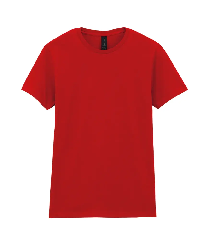 Softstyle® Fitted Ladies' T-shirt, antique cherry red — productfoto 9