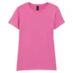 Softstyle® Fitted Ladies' T-shirt, azalea — productfoto 15
