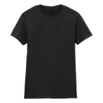 Softstyle® Fitted Ladies' T-shirt, black — productfoto 16