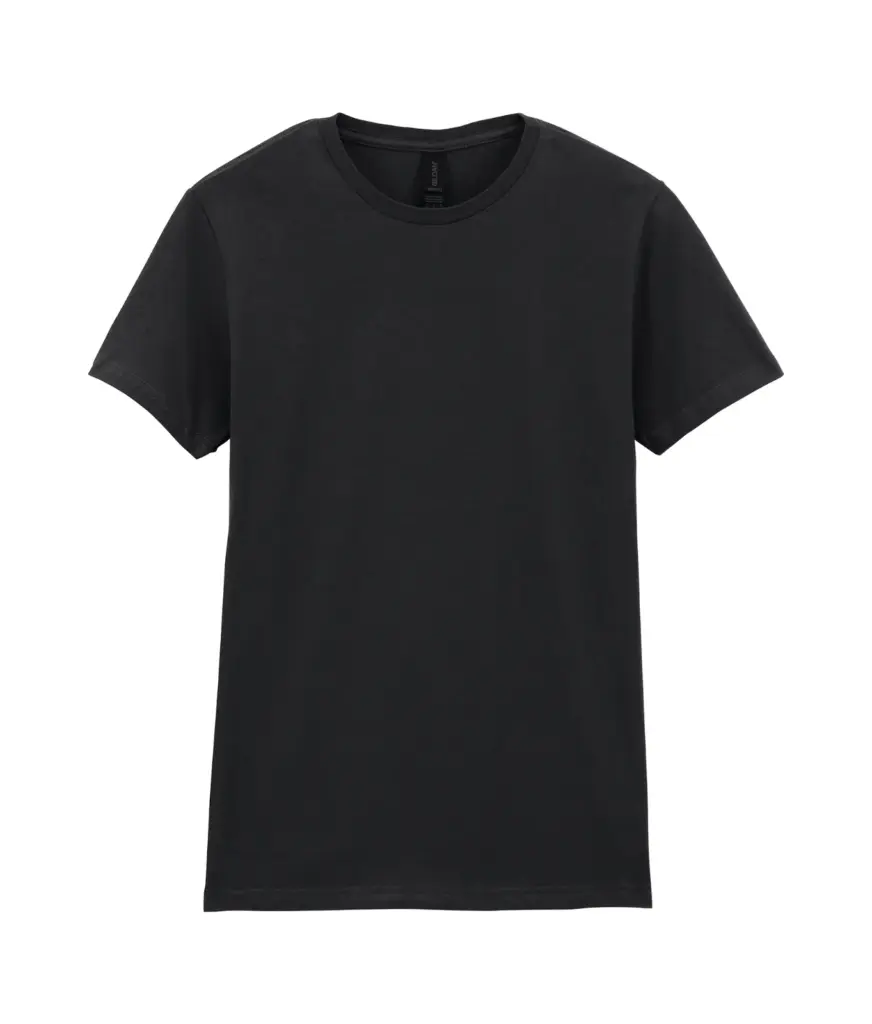 Softstyle® Fitted Ladies' T-shirt, black — productfoto 16