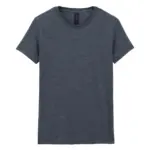 Softstyle® Fitted Ladies' T-shirt, dark heather — productfoto 22
