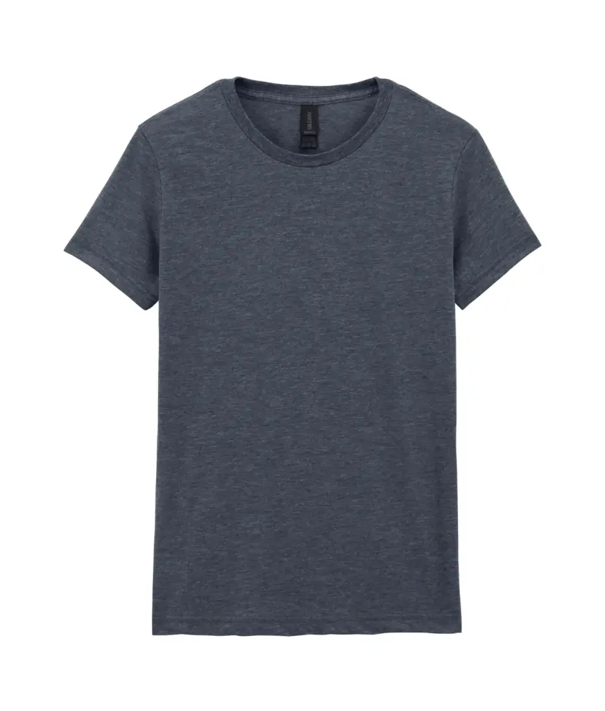 Softstyle® Fitted Ladies' T-shirt, dark heather — productfoto 22