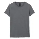 Softstyle® Fitted Ladies' T-shirt, graphite heather — productfoto 23