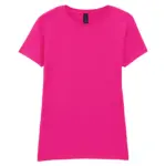 Softstyle® Fitted Ladies' T-shirt, heliconia — productfoto 24